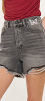 Ariya Ultra High Rise 90's Boyfriend Shorts - Official Kancan USA