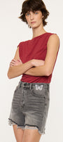 Ariya Ultra High Rise 90's Boyfriend Shorts - Official Kancan USA