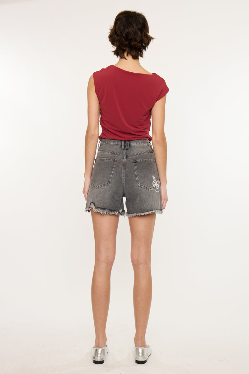 Ariya Ultra High Rise 90's Boyfriend Shorts – Kancan USA