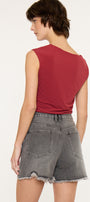 Ariya Ultra High Rise 90's Boyfriend Shorts - Official Kancan USA
