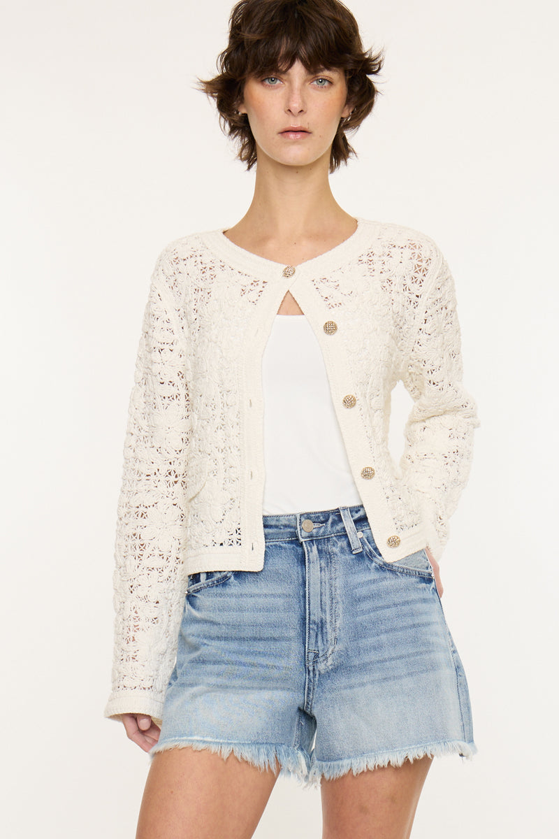 Danni High Rise Mom Shorts - Official Kancan USA