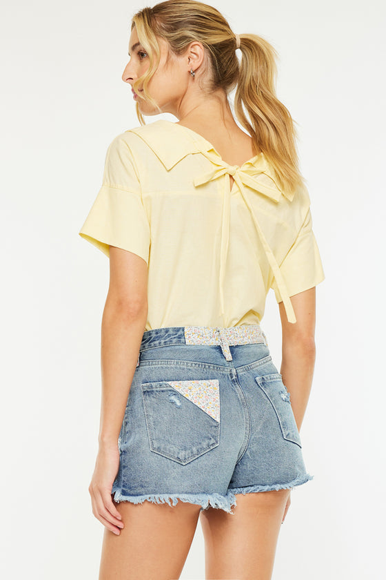 Bradynn High Rise Shorts - Official Kancan USA