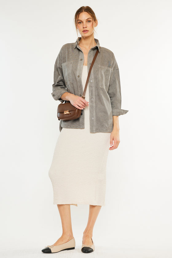 Claire Oversized Shirt Jacket