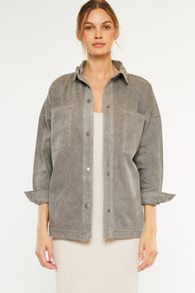 Claire Oversized Shirt Jacket