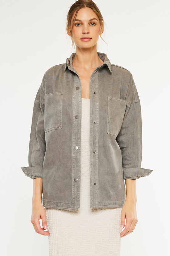 Claire Oversized Shirt Jacket