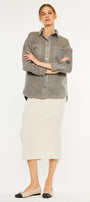 Claire Oversized Shirt Jacket - Official Kancan USA