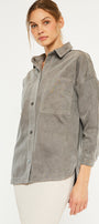 Claire Oversized Shirt Jacket - Official Kancan USA