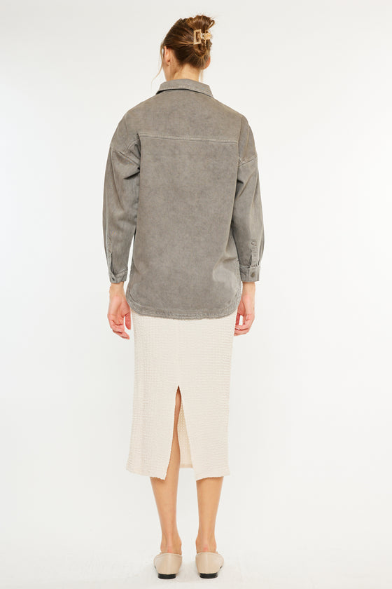 Claire Oversized Shirt Jacket