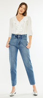 Enya Paperbag Mom Jeans - Official Kancan USA