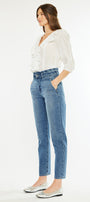 Enya Paperbag Mom Jeans - Official Kancan USA