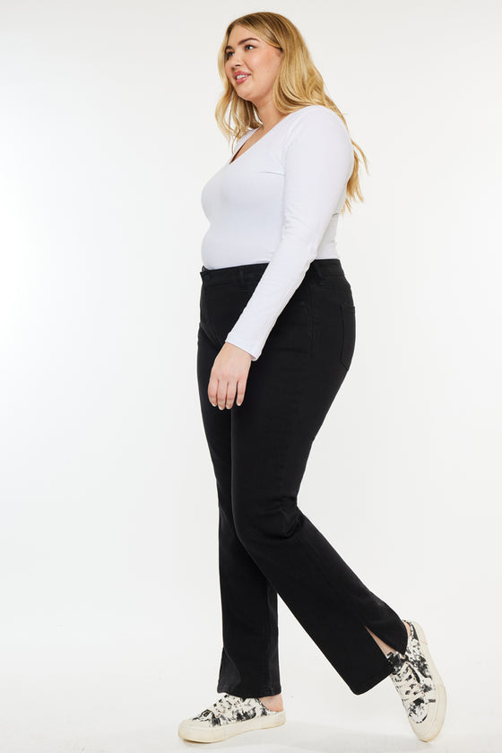 Erin Mid Rise Bootcut Jeans (Plus Size) - Official Kancan USA