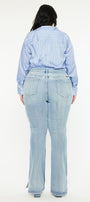 Doreen Mid Rise Y2K Bootcut Jeans (Plus Size) - Official Kancan USA