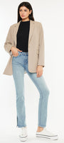 Lilybeth Mid Rise Y2K Bootcut Jeans (Petite) - Official Kancan USA