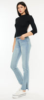 Lilybeth Mid Rise Y2K Bootcut Jeans (Petite) - Official Kancan USA