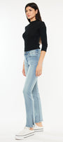 Lilybeth Mid Rise Y2K Bootcut Jeans (Petite) - Official Kancan USA