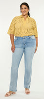 Doreen Mid Rise Y2K Bootcut (Plus Size) - Official Kancan USA
