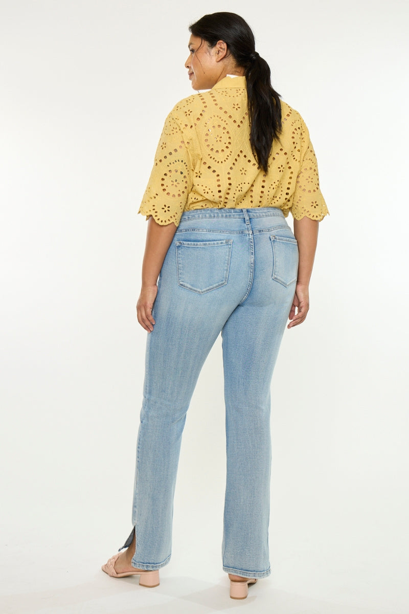 Doreen Mid Rise Y2K Bootcut (Plus Size) - Official Kancan USA