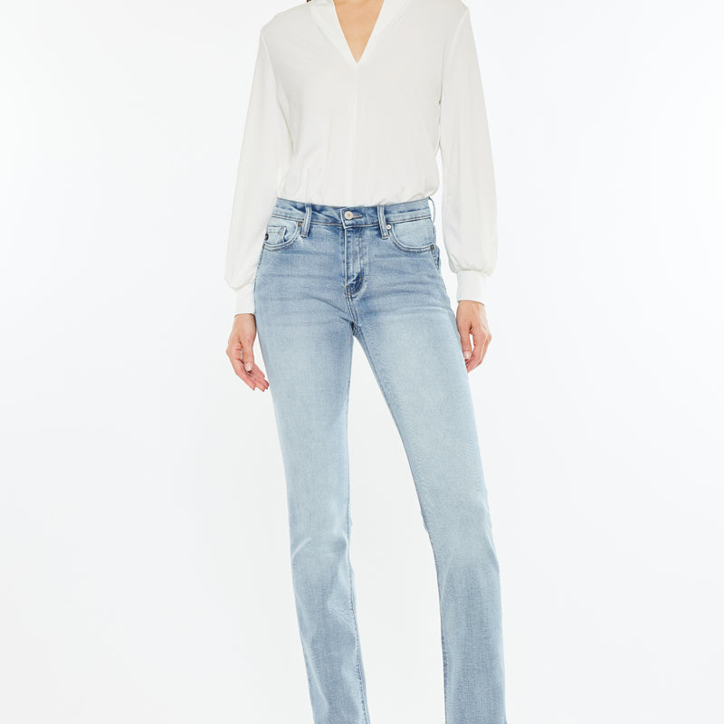 Nadia Mid Rise Y2K Bootcut Jeans - Official Kancan USA