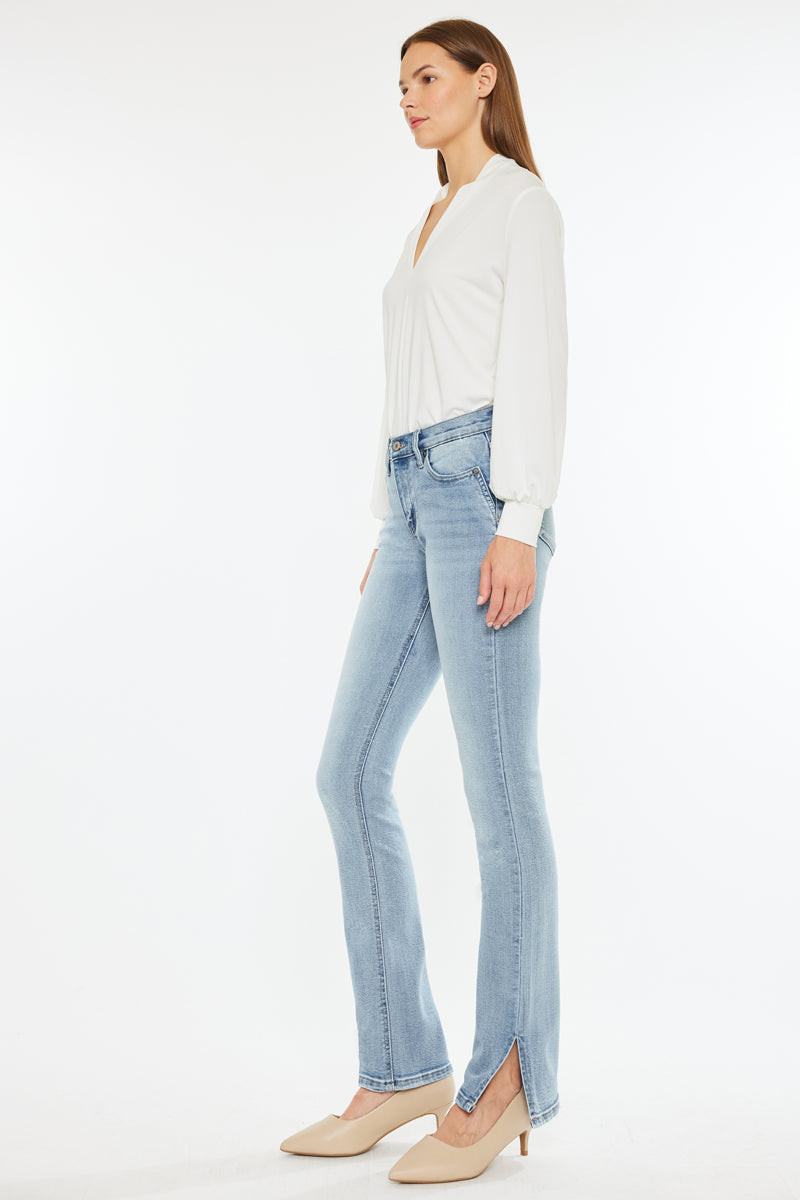 Nadia Mid Rise Y2K Bootcut Jeans - Official Kancan USA
