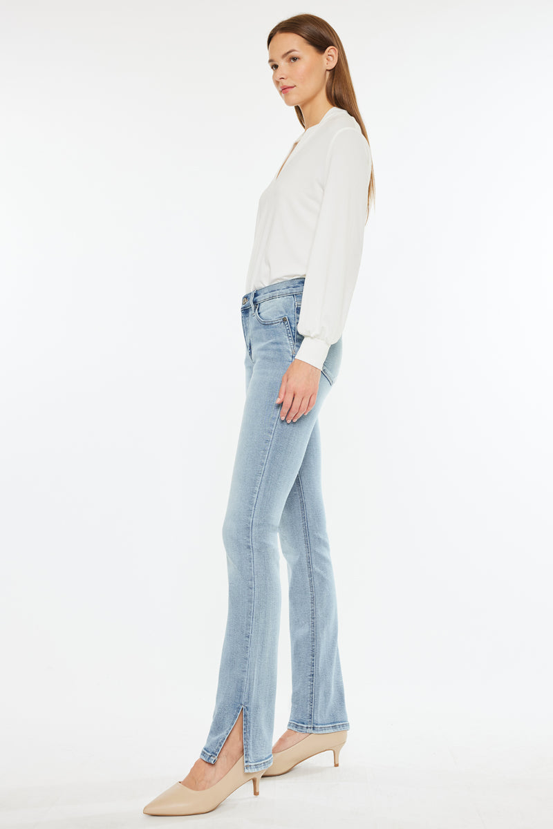 Nadia Mid Rise Y2K Bootcut Jeans - Official Kancan USA