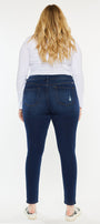 Jennifer Mid Rise Super Skinny Jeans (Plus Size) - Official Kancan USA