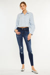 Saskia Mid Rise Super Skinny Jeans - Official Kancan USA