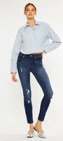 Saskia Mid Rise Super Skinny Jeans - Official Kancan USA