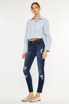 Saskia Mid Rise Super Skinny Jeans - Official Kancan USA