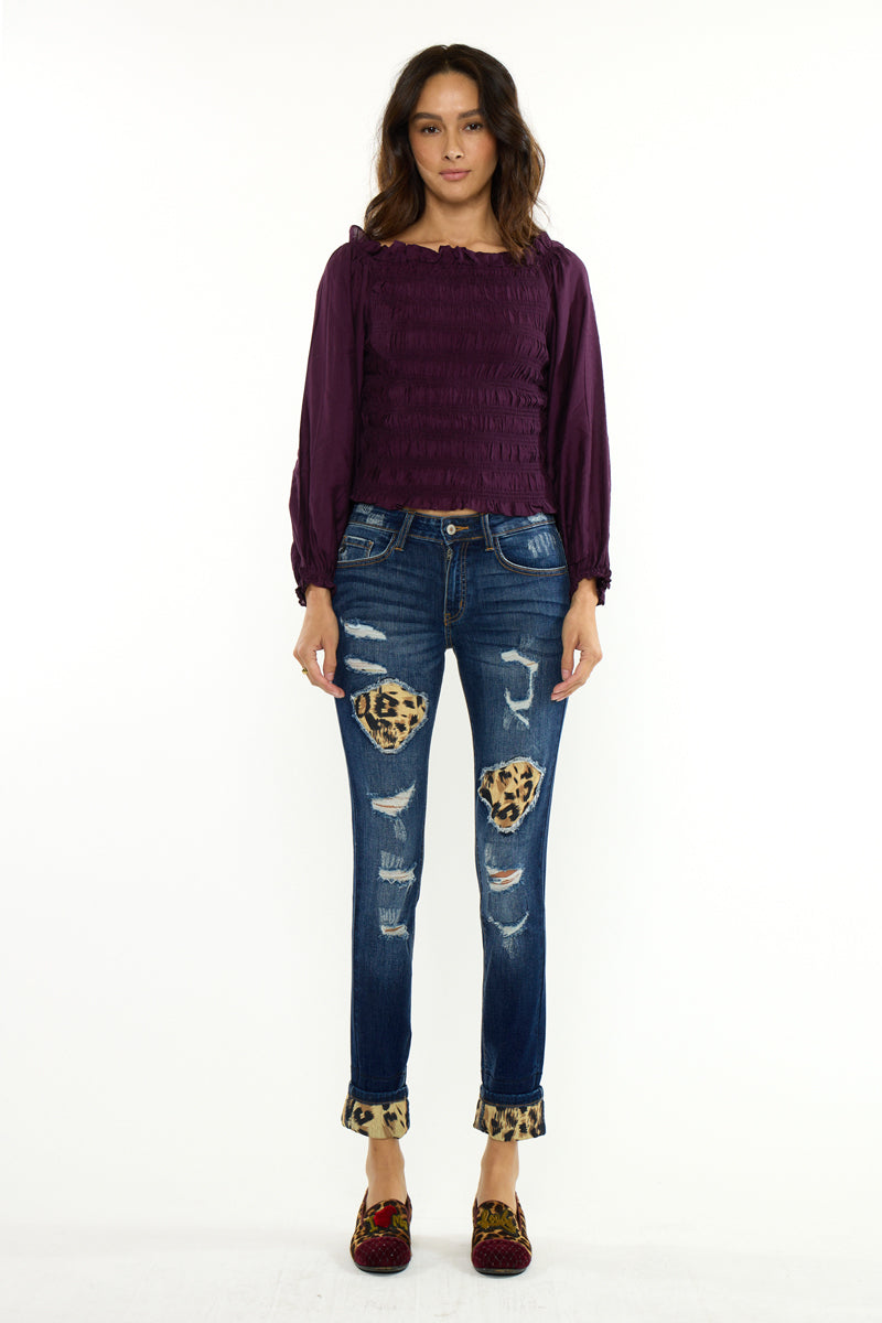 Vienna Mid Rise Super Skinny – Kancan USA