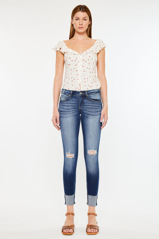 Stella Low Rise Ankle Skinny Jeans - Official Kancan USA
