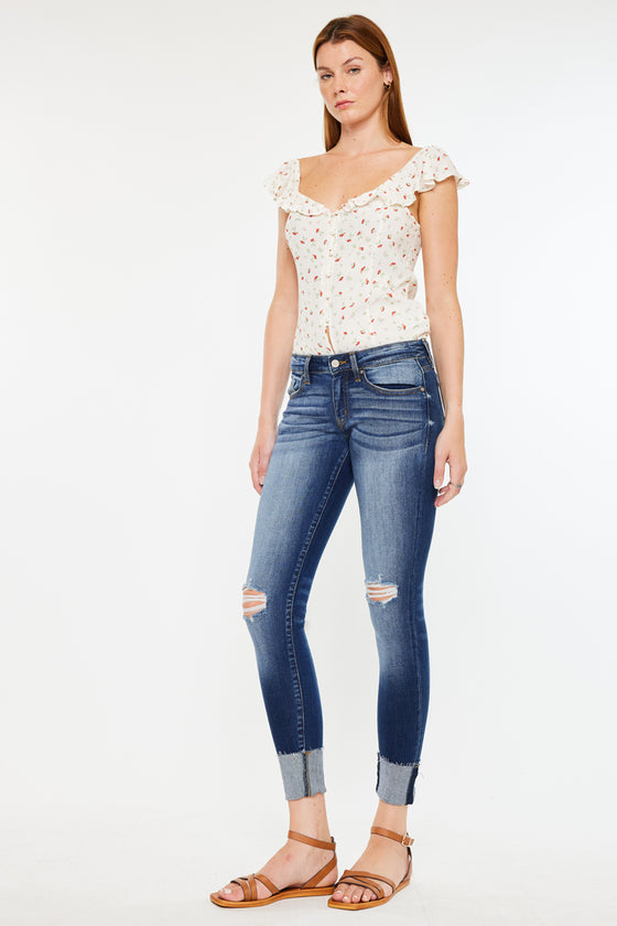 Stella Low Rise Ankle Skinny Jeans - Official Kancan USA