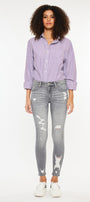 Brody Mid Rise Ankle Skinny Jeans - Official Kancan USA
