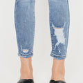 Eden Mid Rise Ankle Skinny Jeans - Official Kancan USA