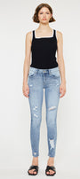Eden Mid Rise Ankle Skinny Jeans - Official Kancan USA