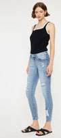Eden Mid Rise Ankle Skinny Jeans - Official Kancan USA