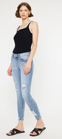 Eden Mid Rise Ankle Skinny Jeans - Official Kancan USA
