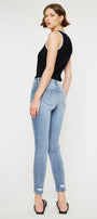 Eden Mid Rise Ankle Skinny Jeans - Official Kancan USA