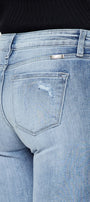 Eden Mid Rise Ankle Skinny Jeans - Official Kancan USA