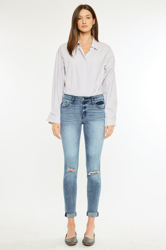 Cherish High Rise Classic Skinny Jeans - Official Kancan USA