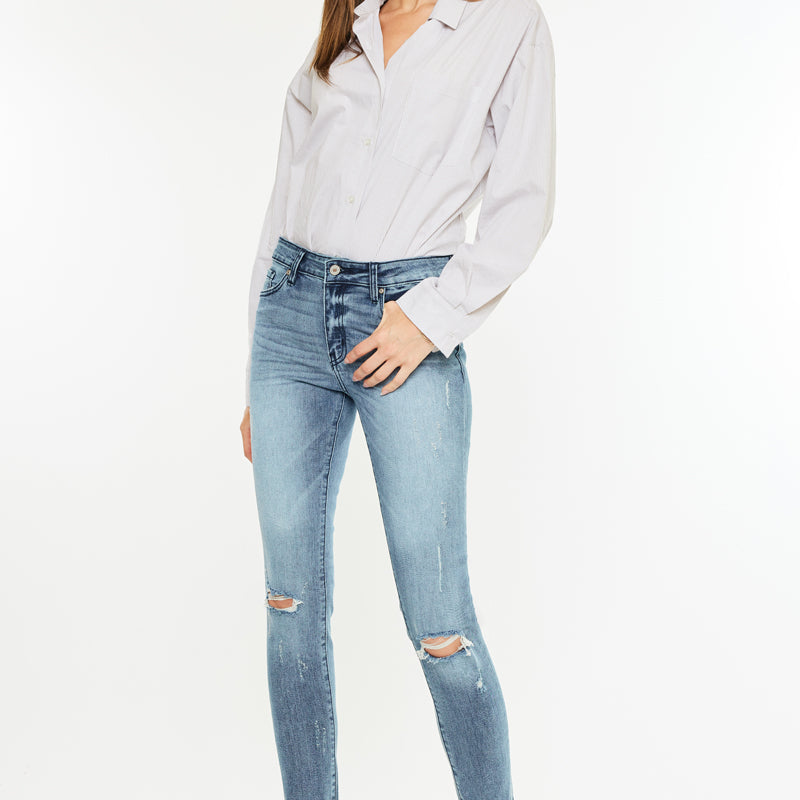 Cherish High Rise Classic Skinny Jeans - Official Kancan USA