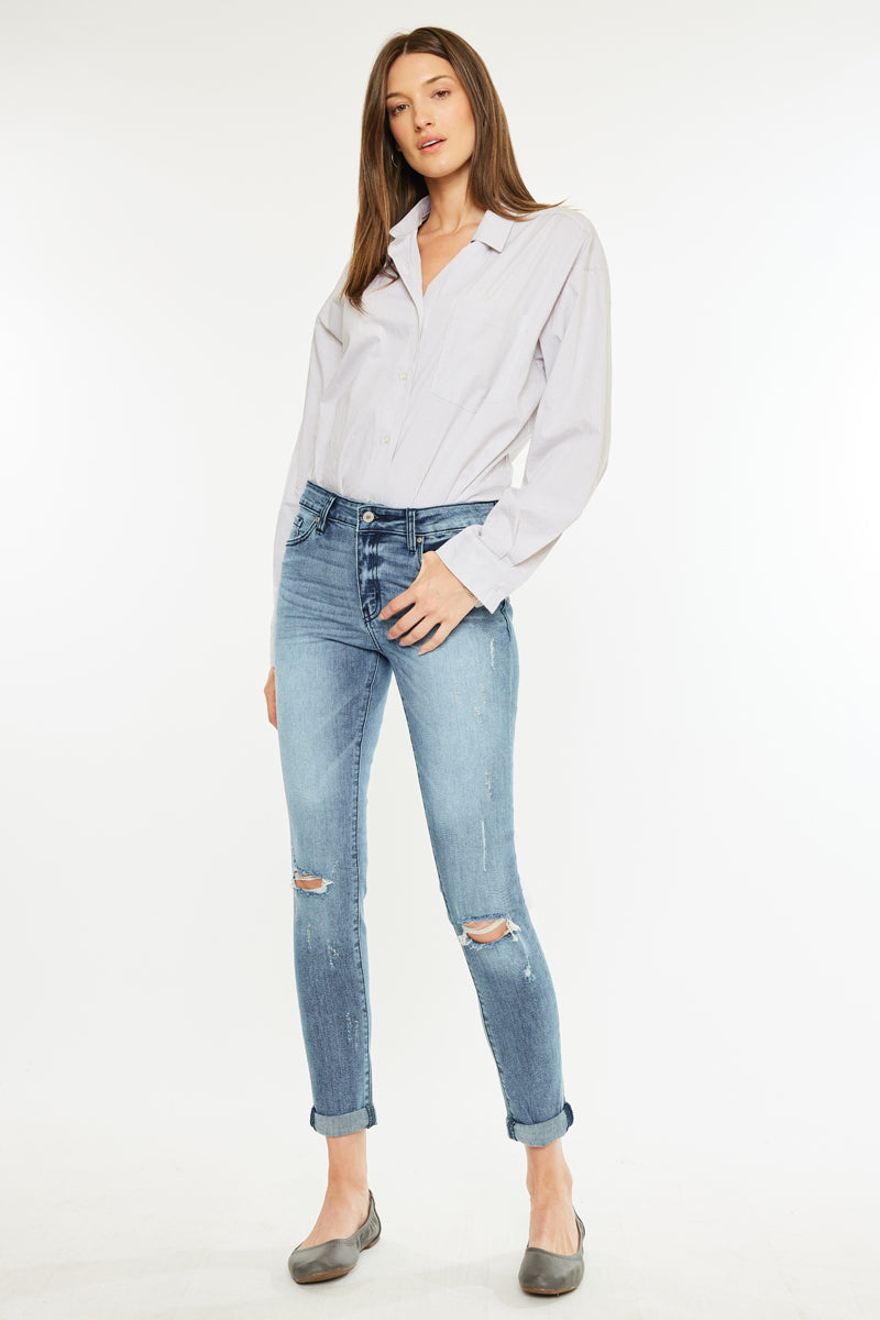 Cherish High Rise Classic Skinny Jeans - Official Kancan USA