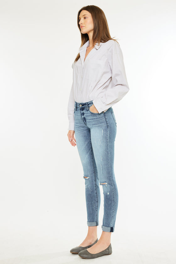 Cherish High Rise Classic Skinny Jeans - Official Kancan USA
