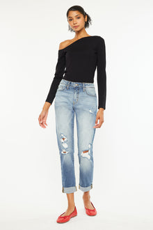  Euphoria High Rise Boyfriend Jeans - Official Kancan USA