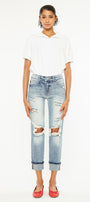 Shelly High Rise Boyfriend Jeans - Official Kancan USA
