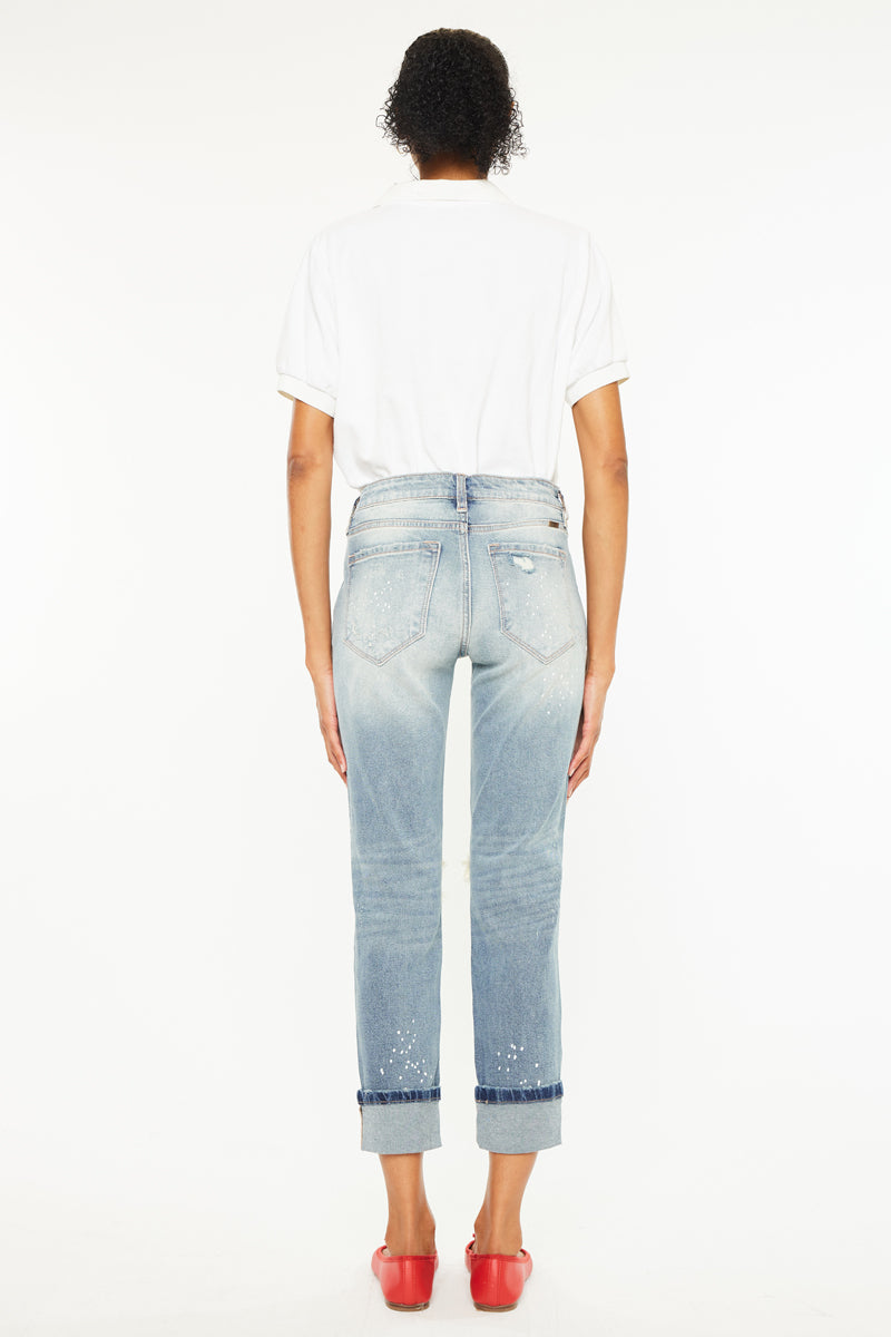 Shelly High Rise Boyfriend Jeans - Official Kancan USA