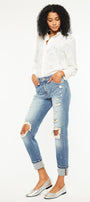 Shelly High Rise Boyfriend Jeans - Official Kancan USA