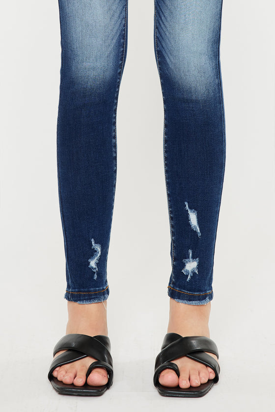 Molly Mid Rise Super Skinny Jeans - Official Kancan USA