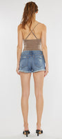 Gizelle Mid Rise Boyfriend Shorts - Official Kancan USA