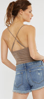 Gizelle Mid Rise Boyfriend Shorts - Official Kancan USA