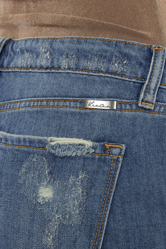 Gizelle Mid Rise Boyfriend Shorts - Official Kancan USA